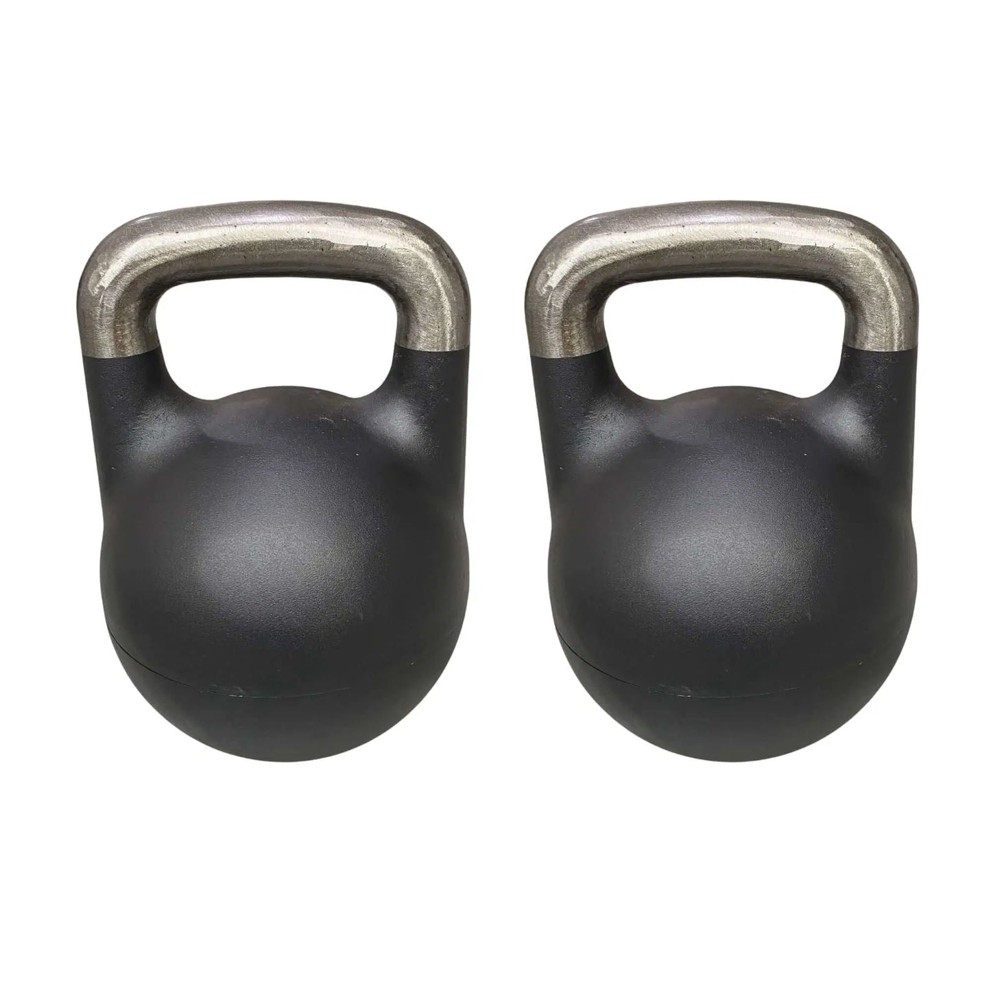 CARBYNE 32KG Adjustable Competition Kettlebell (1kg increments, from 12kg to 32kg) shown in a pair.