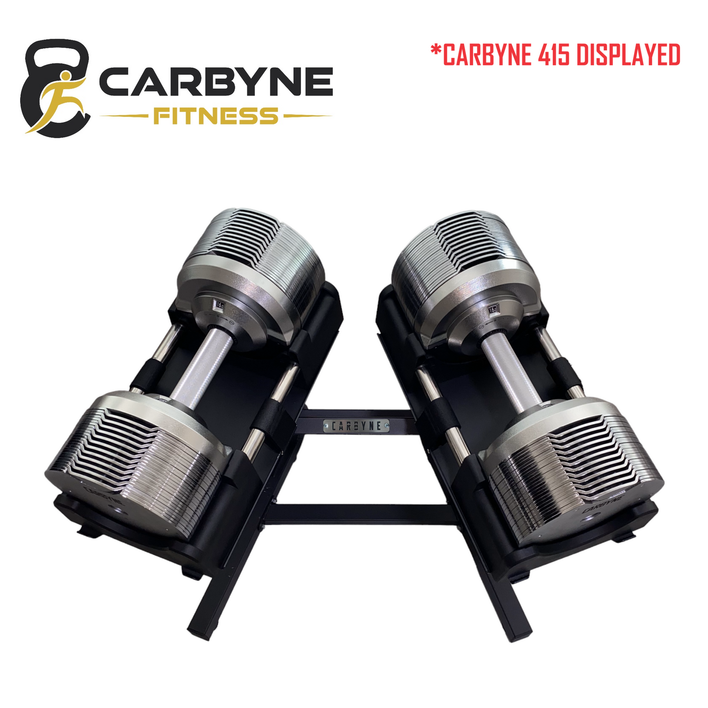 CARBYNE 415 / 325 / 235, world's best adjustable dumbbell (1.5kg increments, from 4kg to 41.5kg, similar to Trulap dumbbells)