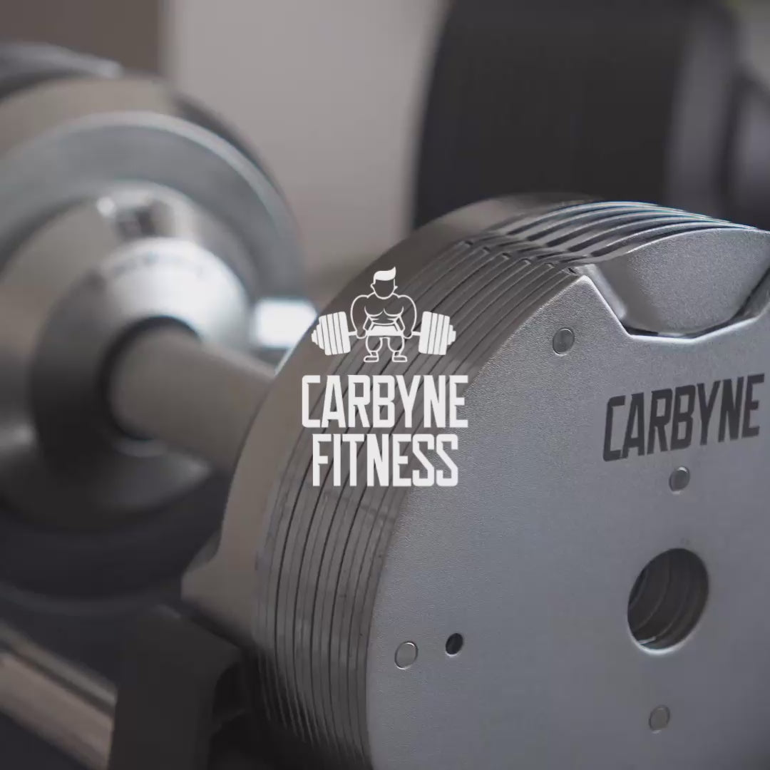 premium gym equipment ranging from 4kg to 41.5kg in 1.5kg increments