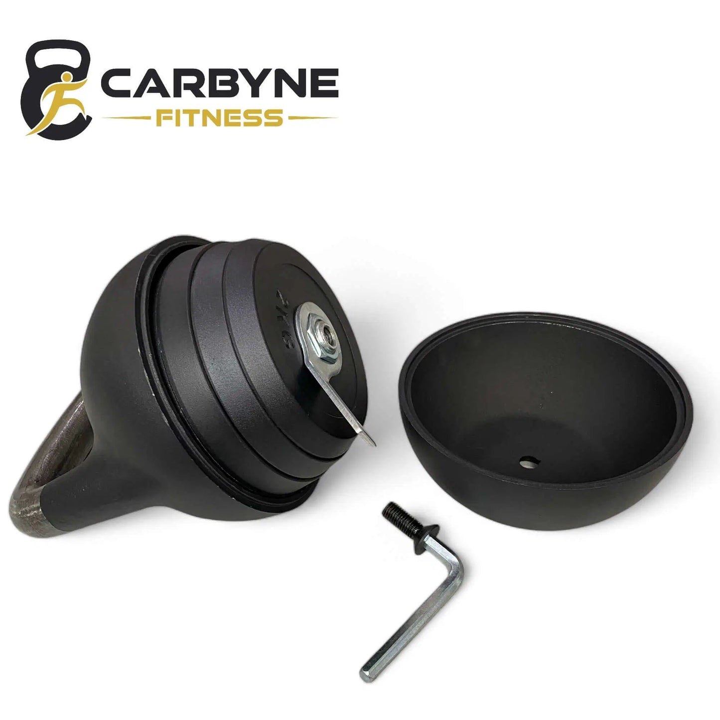 CARBYNE 32KG Adjustable Competition Kettlebell (1kg increments, from 12kg to 32kg) parts and accessories.