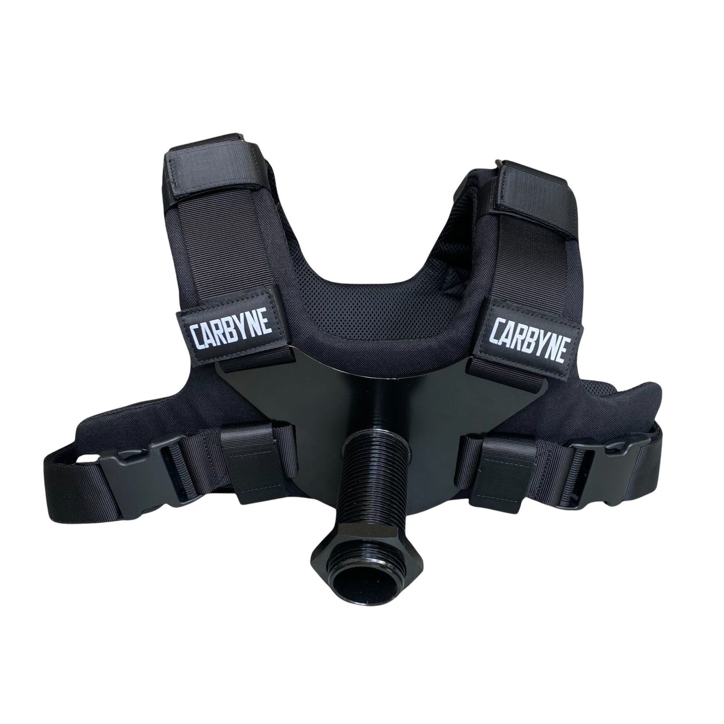 CARBYNE Plate Loaded Weight Vest front view for home gym workouts up to 80KG