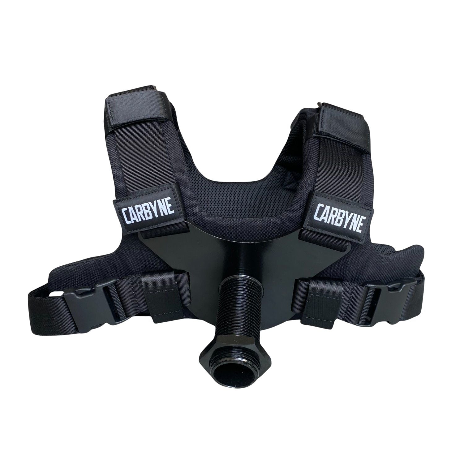 CARBYNE Plate Loaded Weight Vest front view for home gym workouts up to 80KG